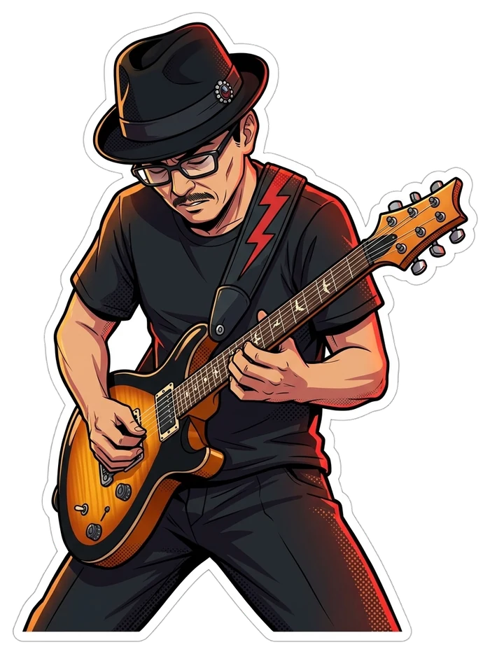 ロックバーヘブンのギタリスト、シンゾ