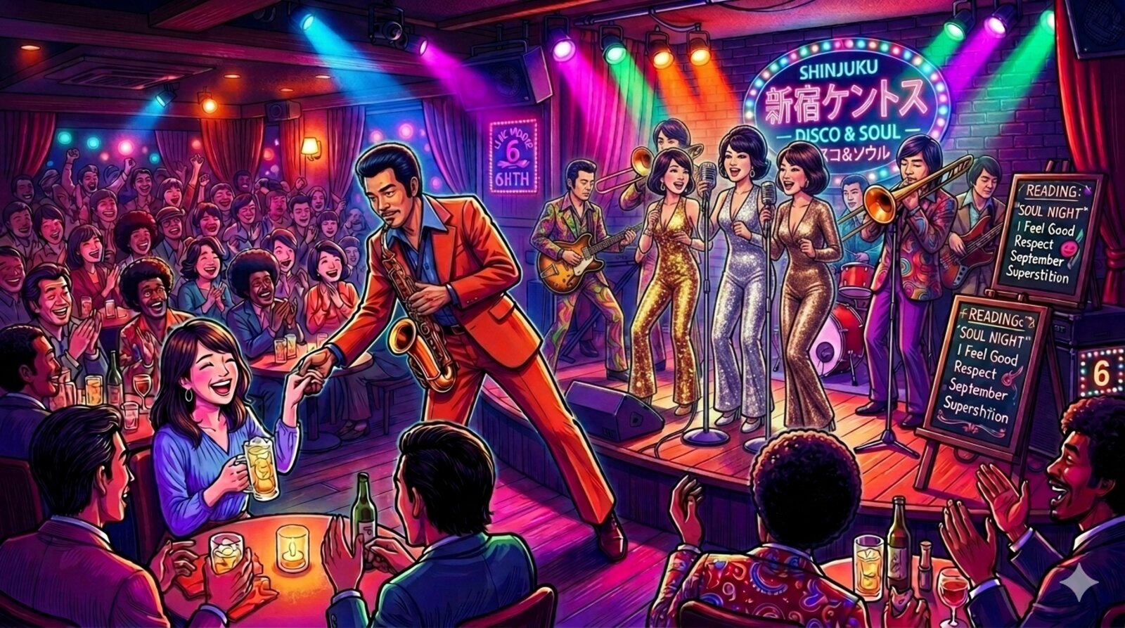 新宿ケントス AI生成イラスト